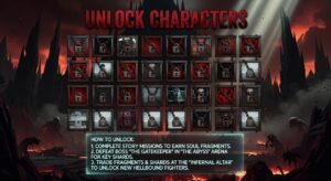 how to unlock characters in hell2mize