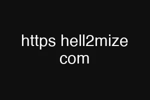 https hell2mize com